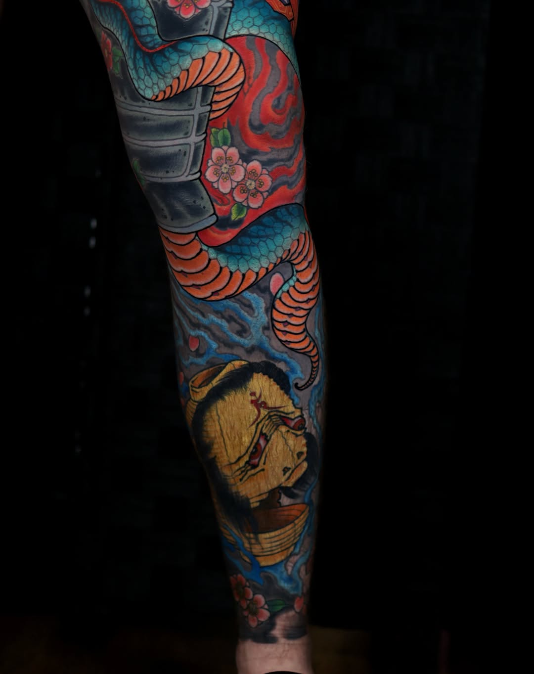 Tattoo by @jacoabarca โ japanese_irezumi