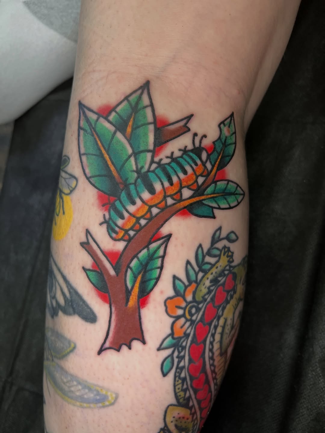 Tattoo by @hp.tattoos — american_traditional, illustrative