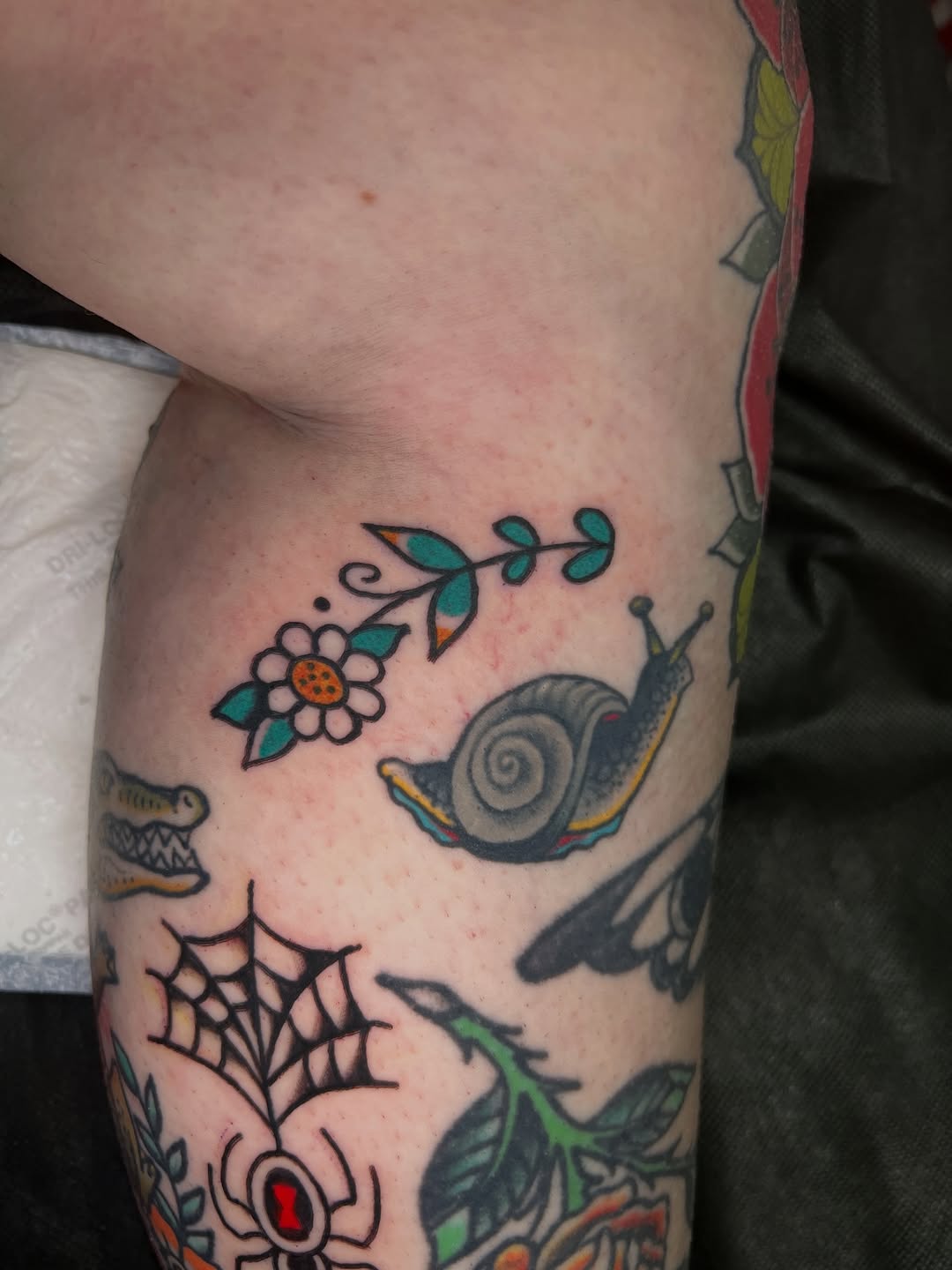 Tattoo by @hp.tattoos — american_traditional, illustrative