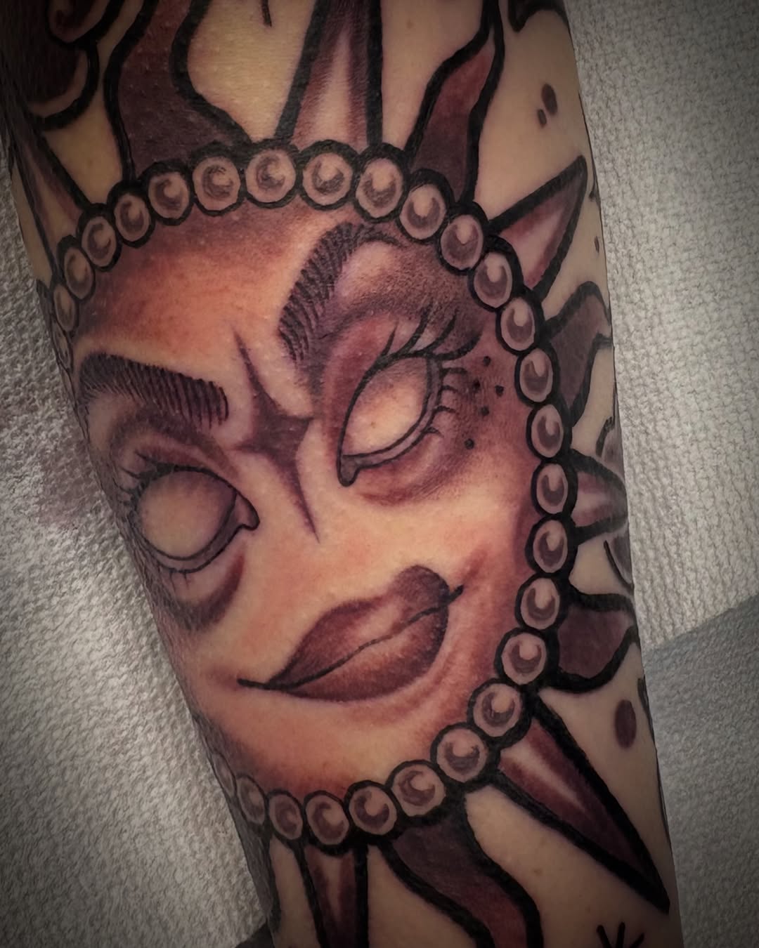Tattoo by @tyyger.style — illustrative, black_and_grey