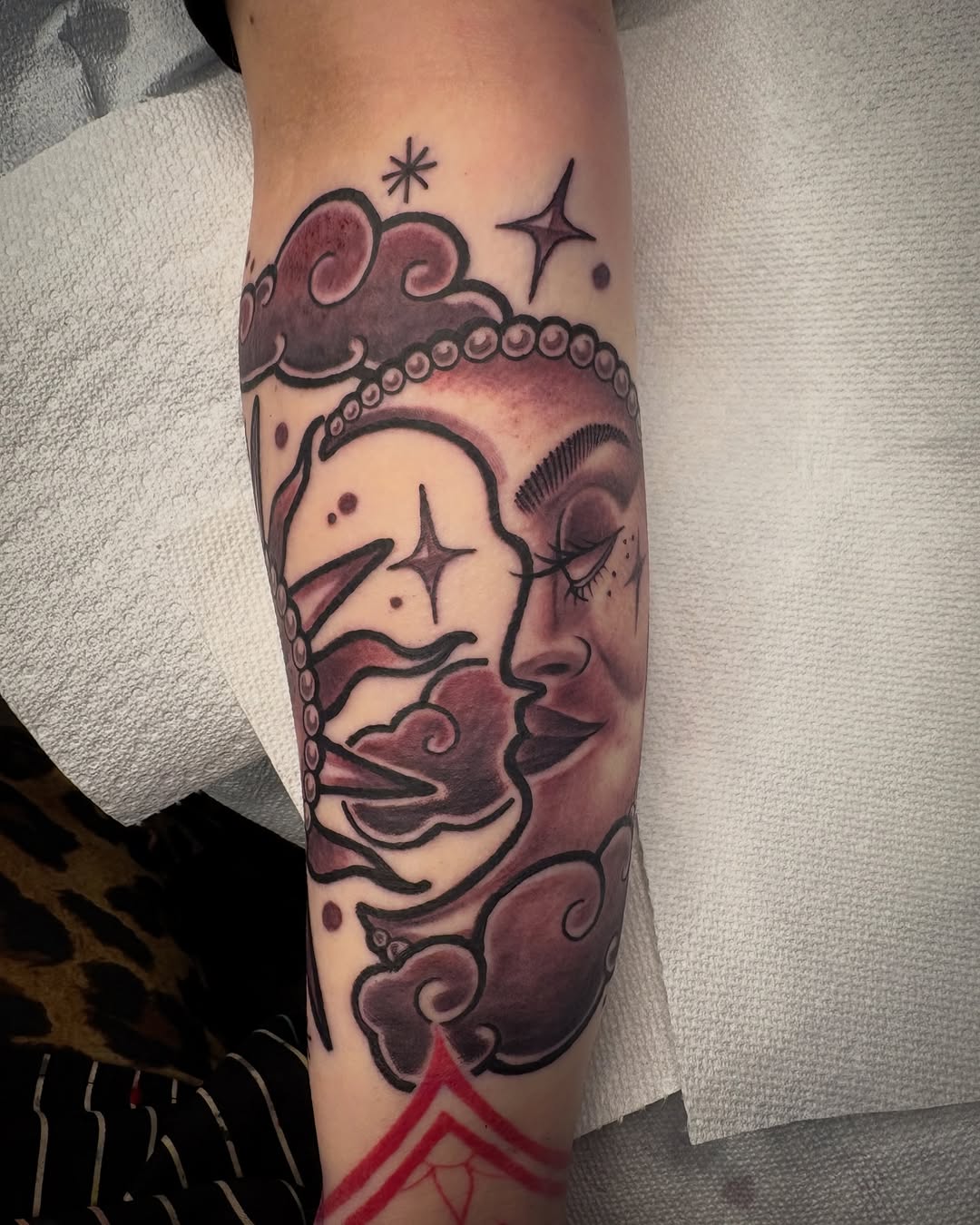 Tattoo by @tyyger.style — american_traditional, illustrative