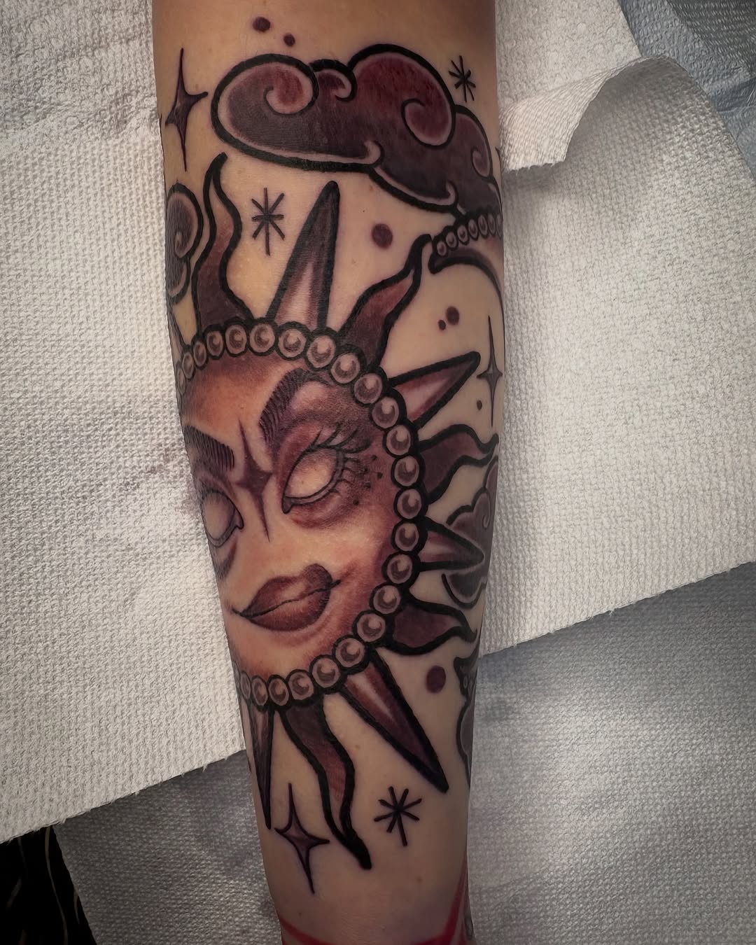 Tattoo by @tyyger.style — illustrative, black_and_grey