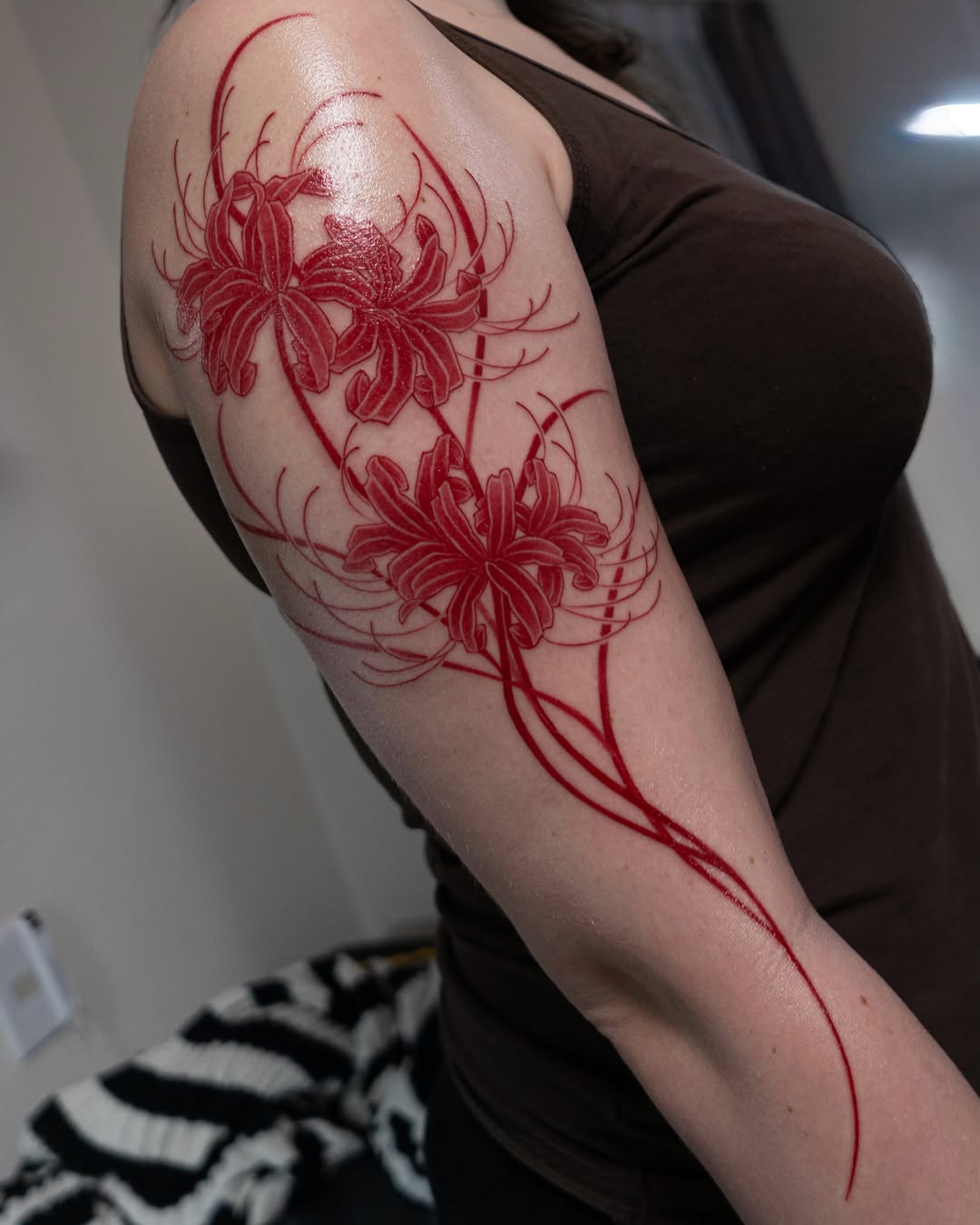 Tattoo by @nuga_ttt — fine_line, japanese_irezumi