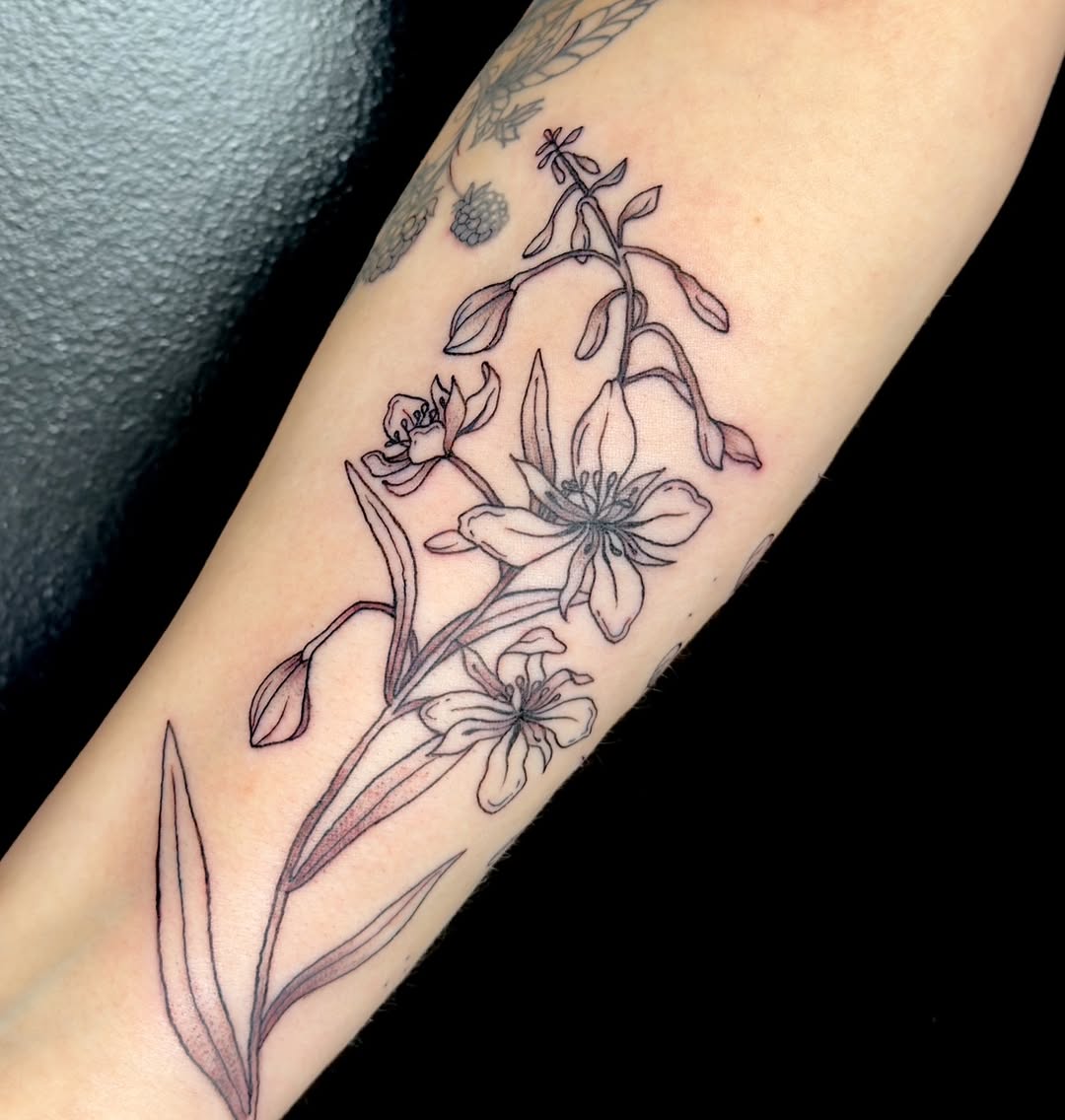 Tattoo by @rae.inkss — fine_line, illustrative