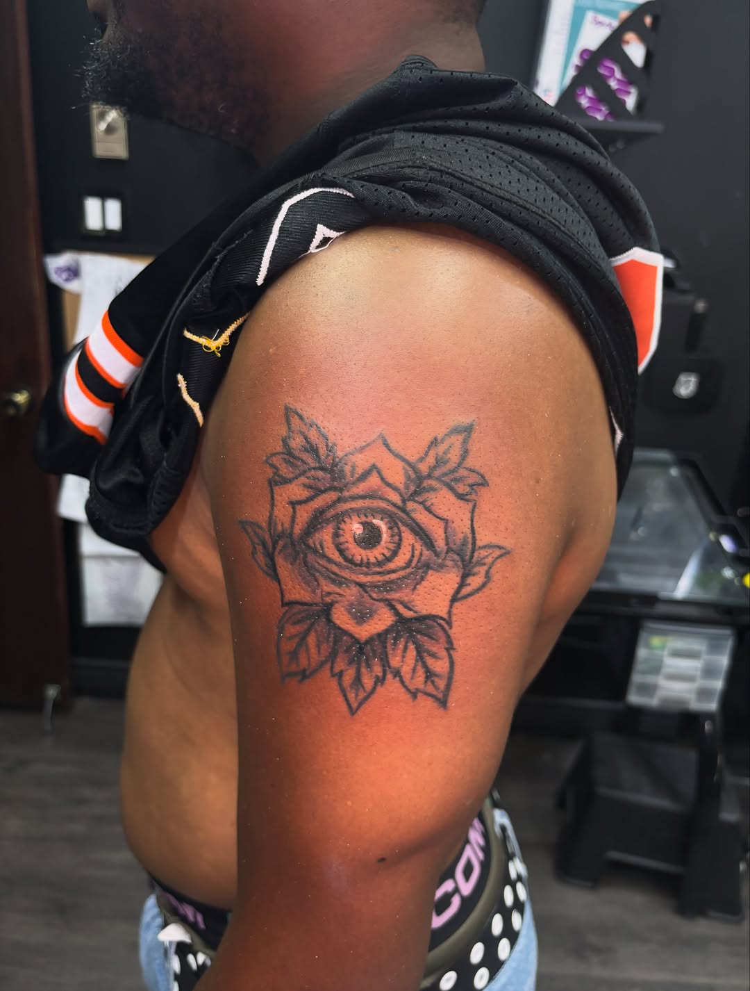 Tattoo by @allthings_comix โ black_and_grey, realism