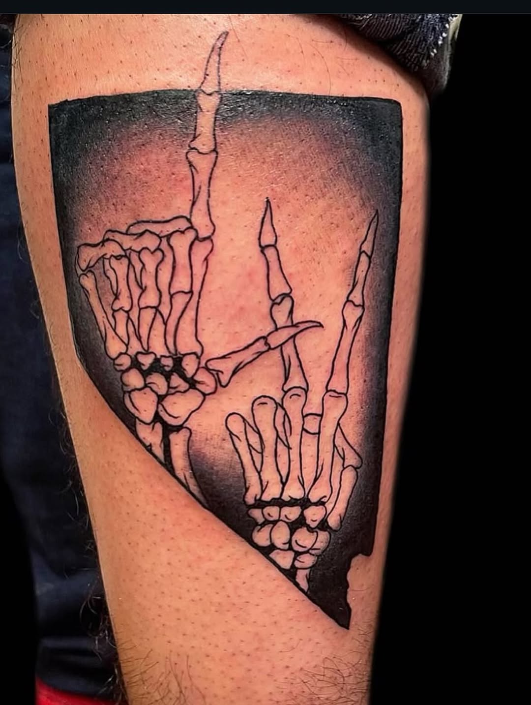 Tattoo by @chucky.tattooz โ illustrative, black_and_grey