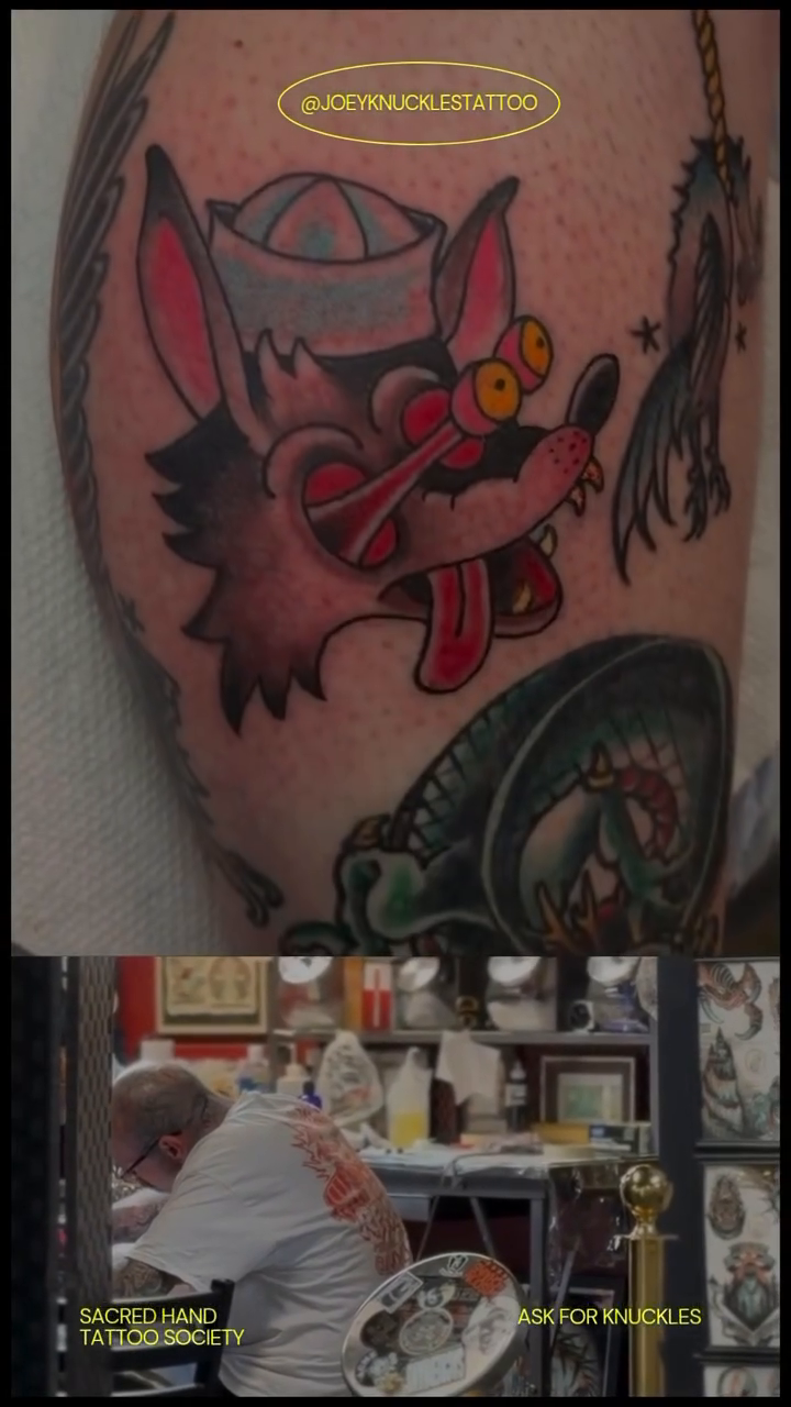 Tattoo by @joeyknucklestattoo — american_traditional