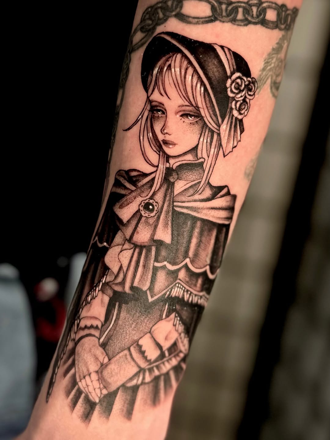 Tattoo by @pixisoda โ black_and_grey, illustrative