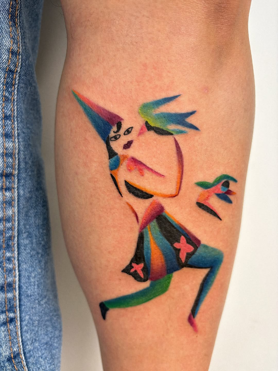 Tattoo by @juliatatua — new_school, illustrative