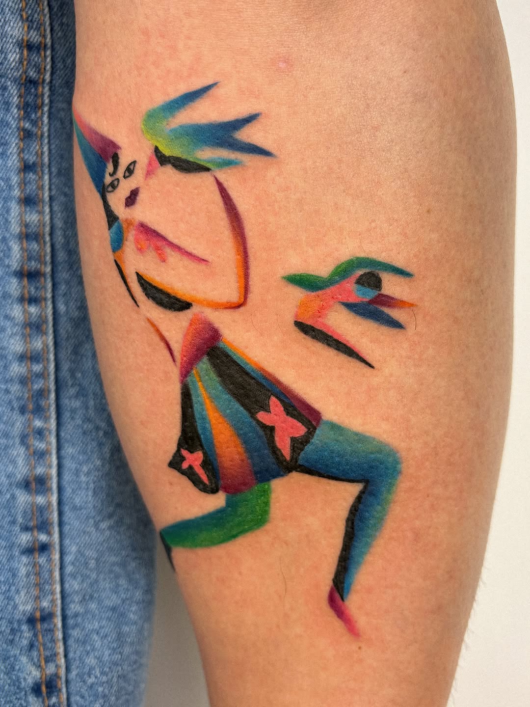 Tattoo by @juliatatua — trash_polka