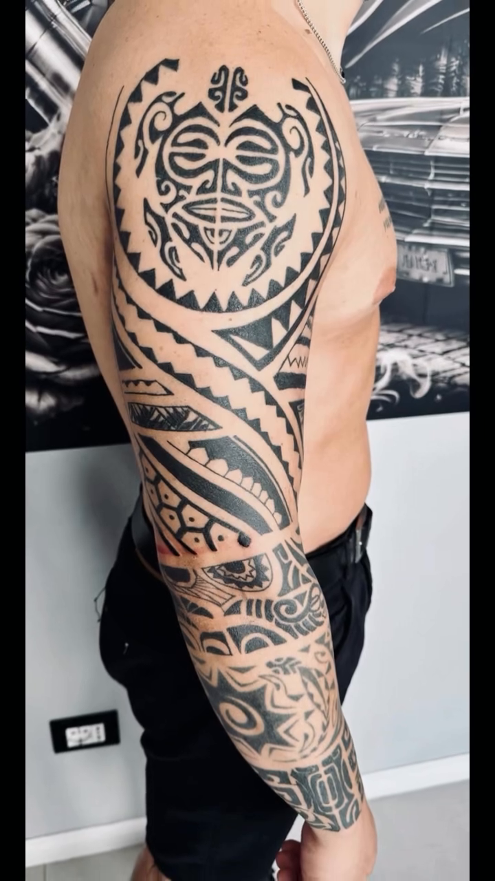 Tattoo by @503_tattoo_piercing — tribal, blackwork