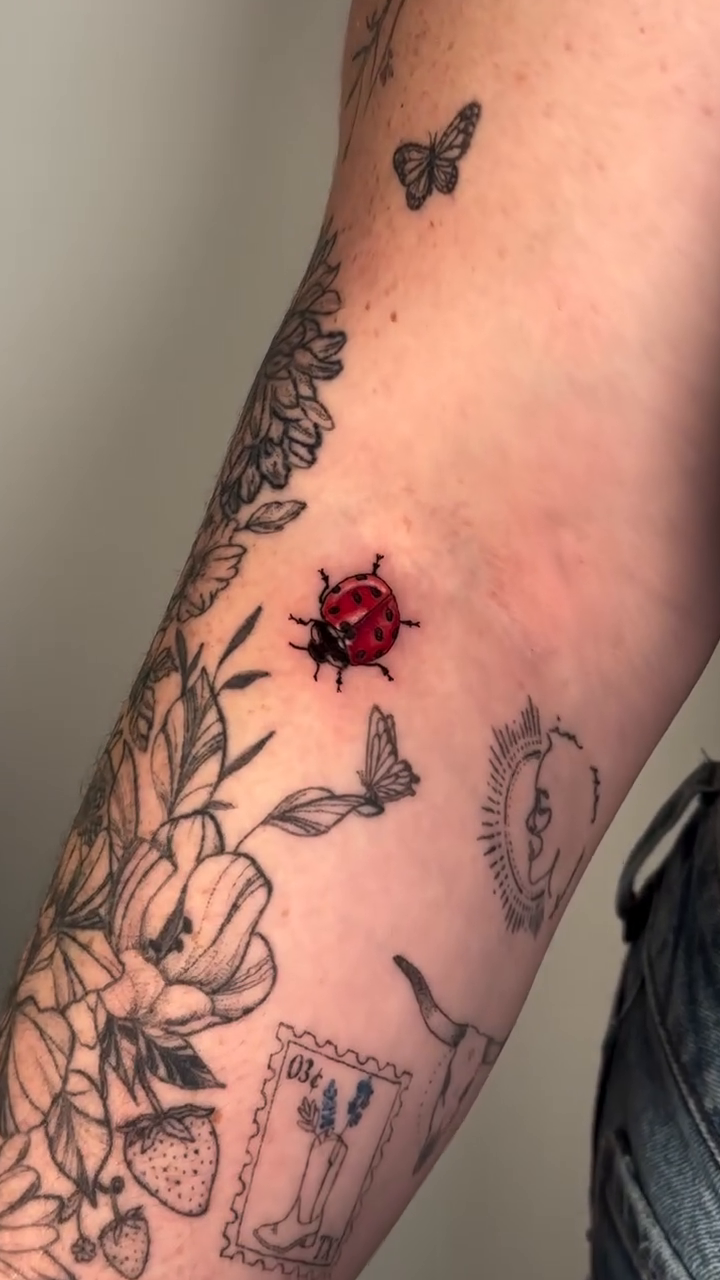 Tattoo by @morganbirch.tattoo — illustrative, fine_line