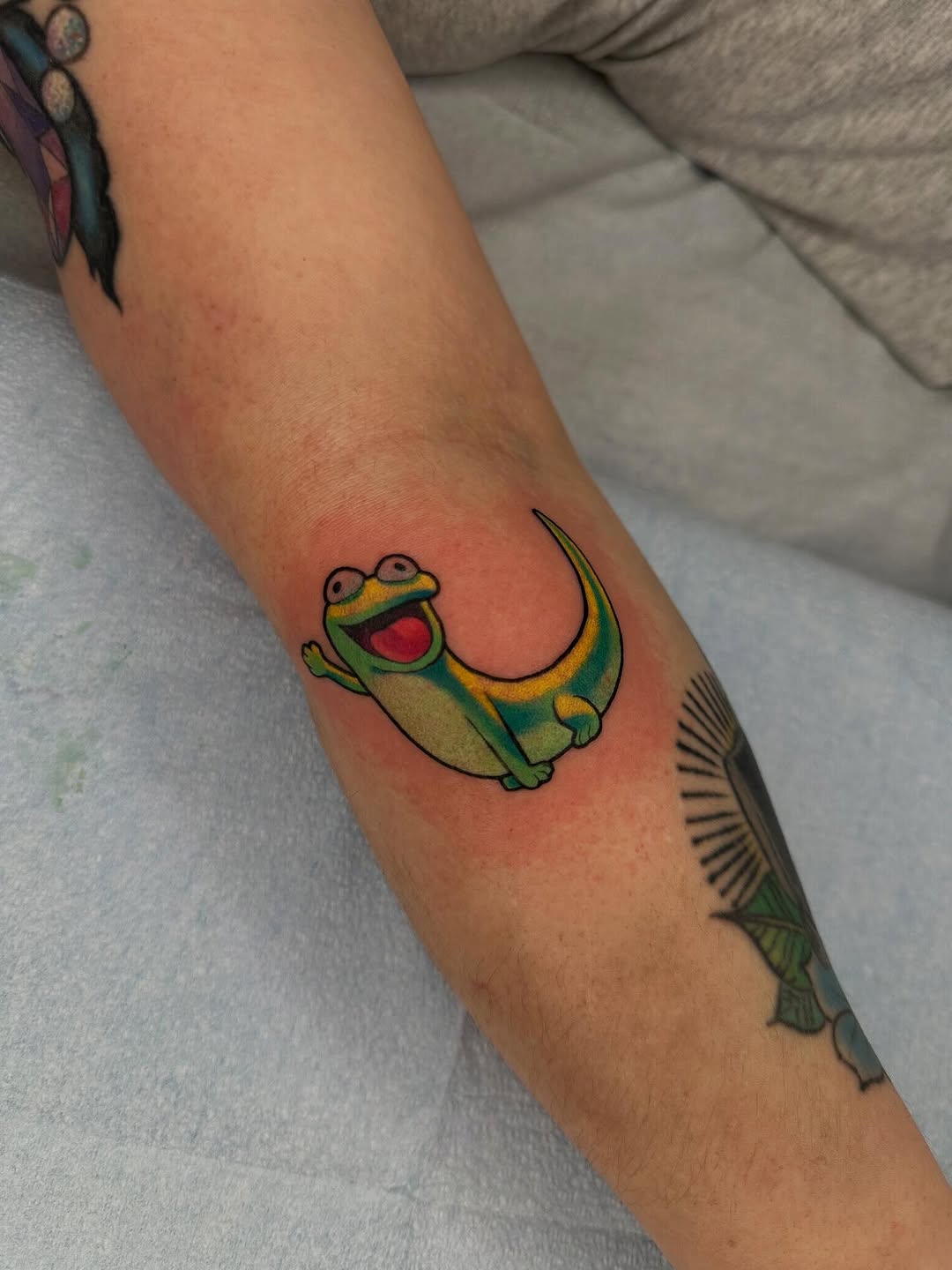 Tattoo by @mandyfostertattoos — illustrative, anime
