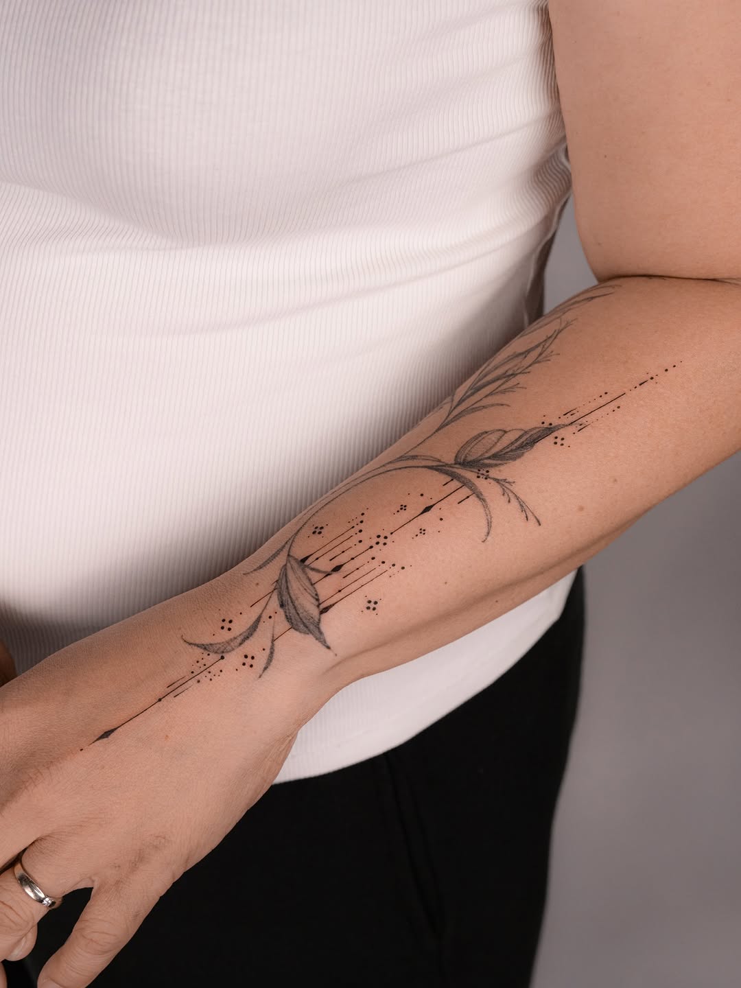 Tattoo by @lasstattoo — fine_line, dotwork