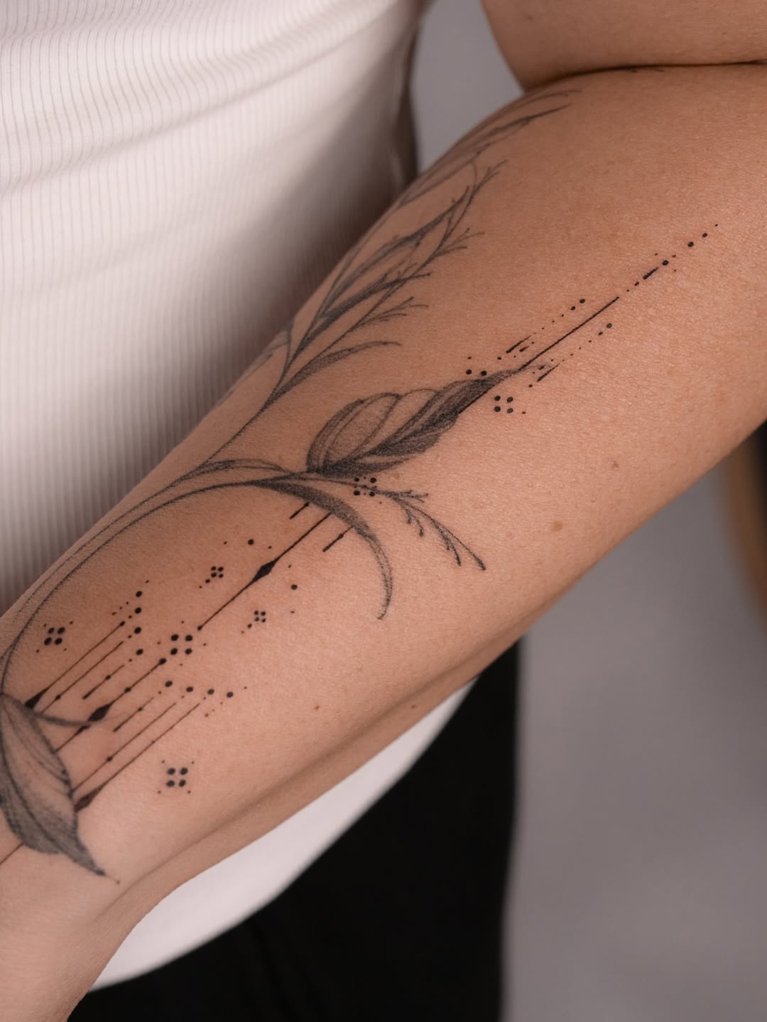 Tattoo by @lasstattoo — fine_line, dotwork