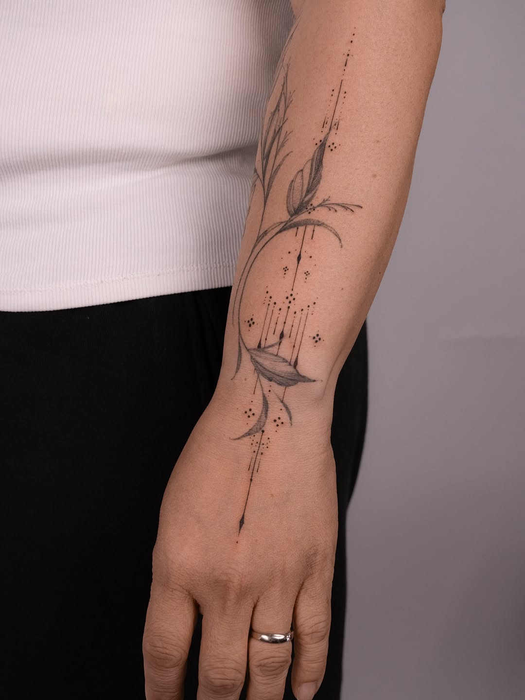 Tattoo by @lasstattoo — fine_line, dotwork