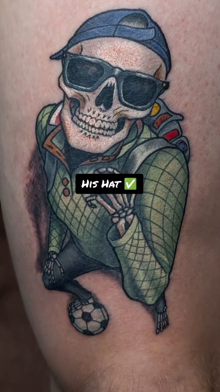 Tattoo by @hew_hoff — realism, black_and_grey