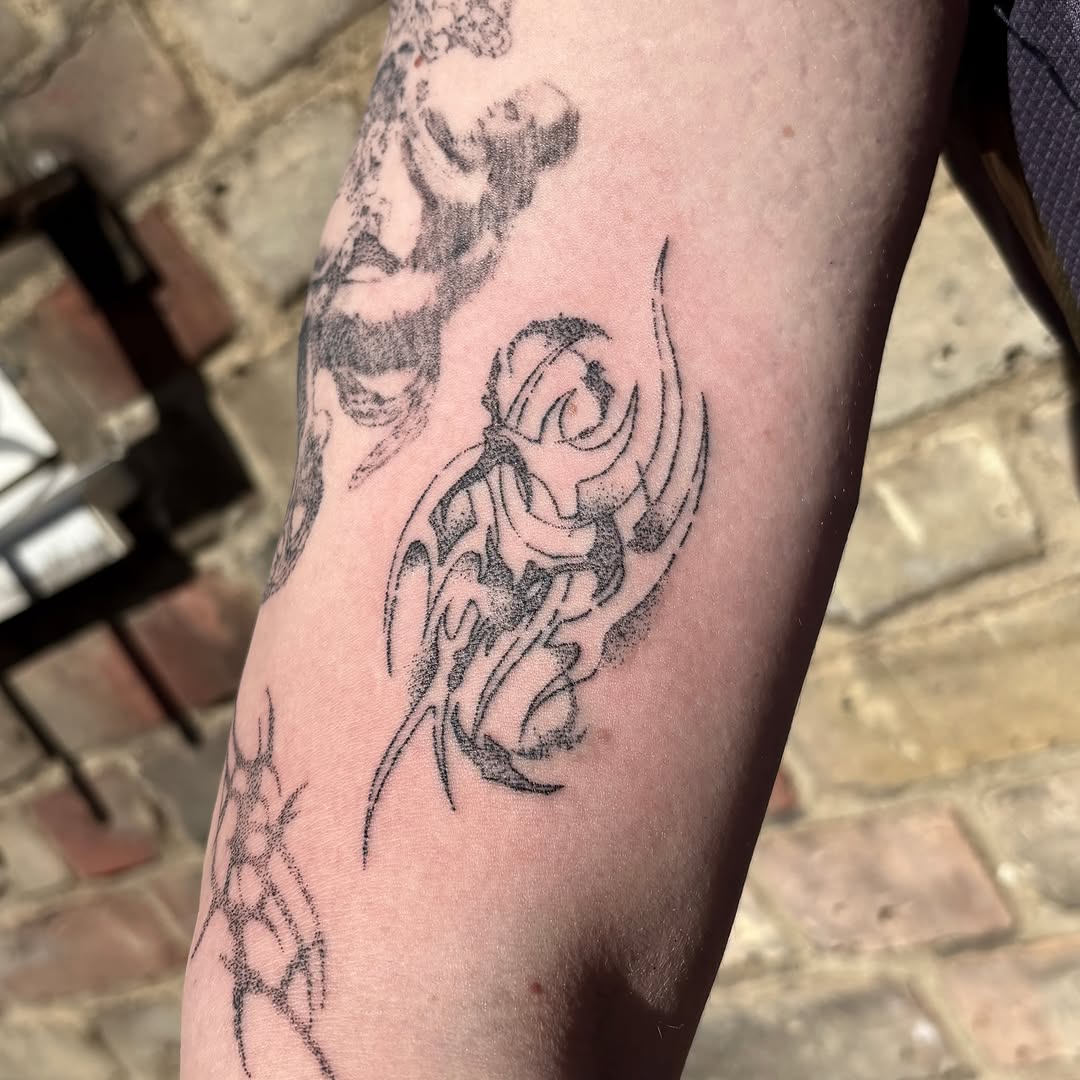 Tattoo by @siilvester — tribal