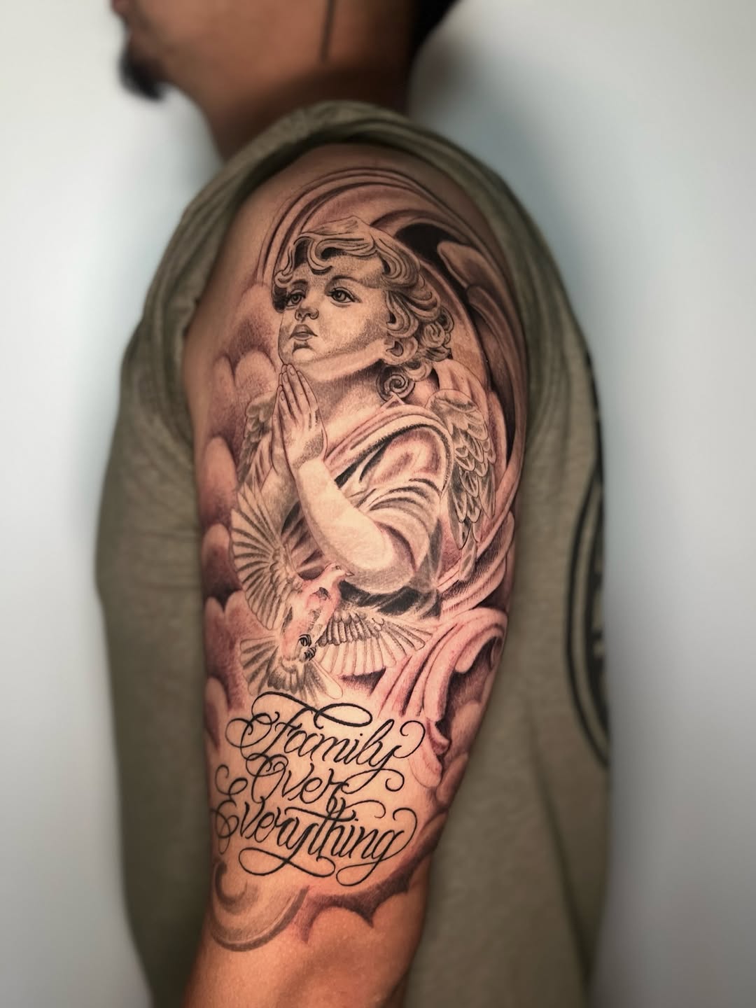 Tattoo by @rachelsolidarios β realism, lettering_script