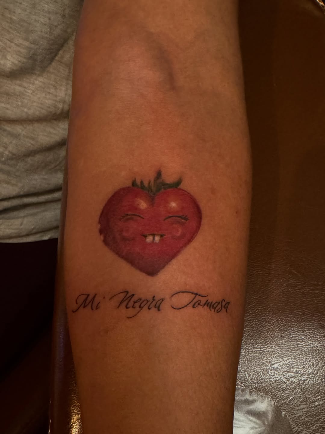Tattoo by @tiannaos — lettering_script