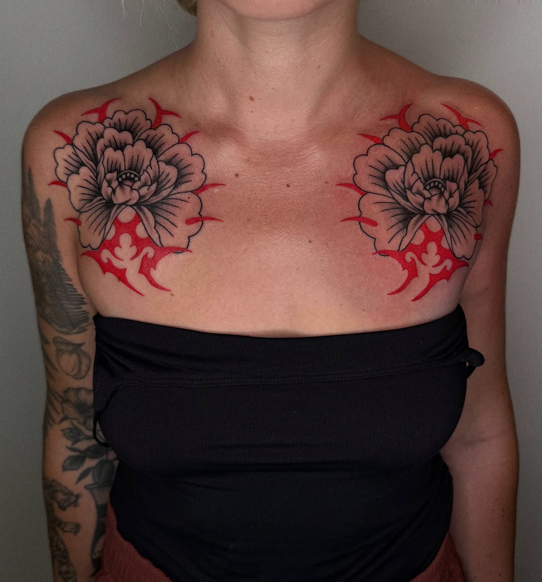 Tattoo by @baby__ugly — japanese_irezumi, black_and_grey
