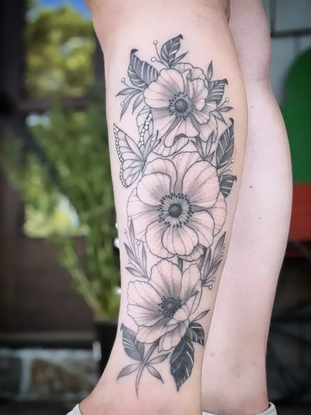 Tattoo by @cwolfgang.tattoo — illustrative, black_and_grey