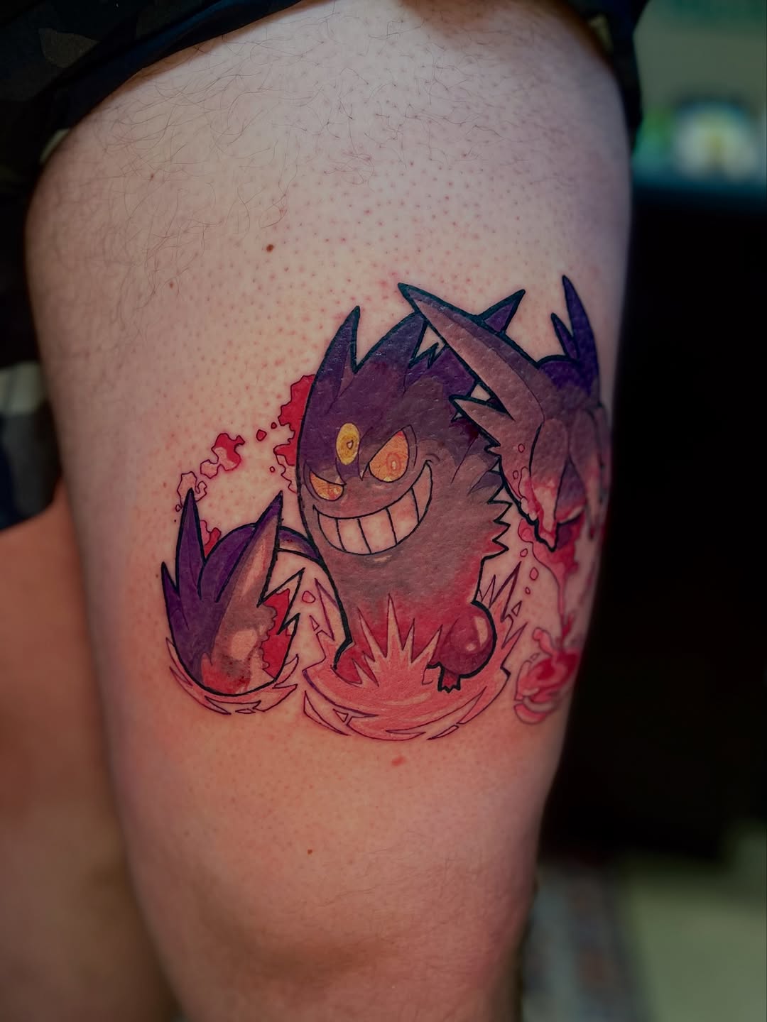 Tattoo by @made_by_mathis — anime, new_school