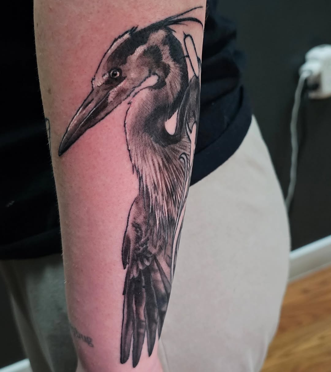 Tattoo by @omni.pleco — realism, black_and_grey