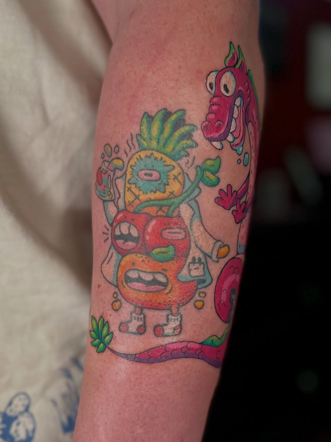 Tattoo by @kiwis_n_trees — new_school