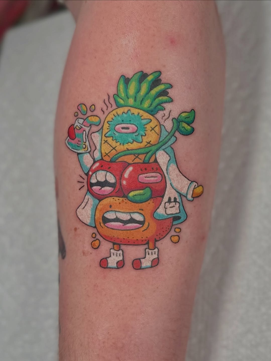 Tattoo by @kiwis_n_trees — new_school