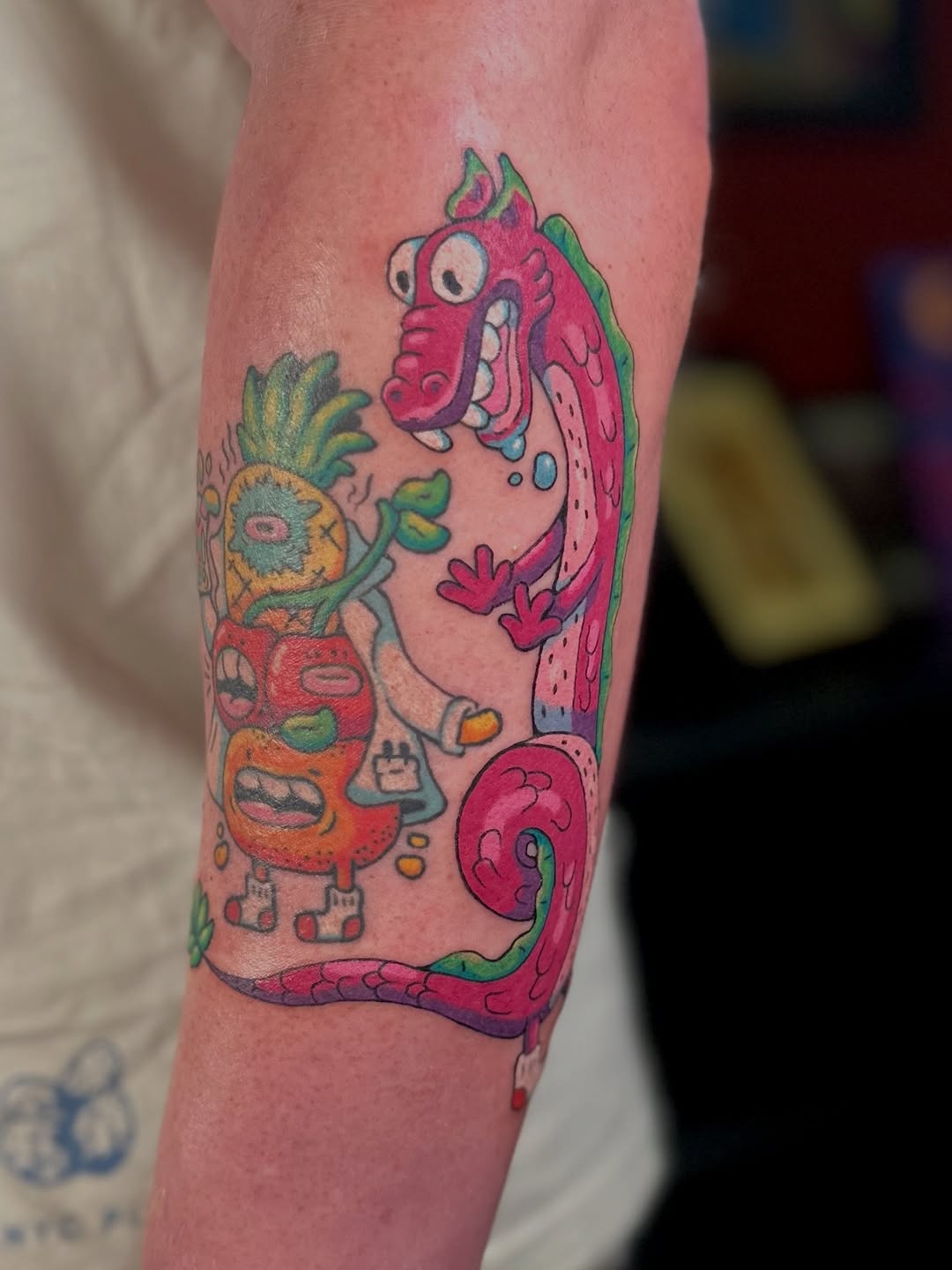 Tattoo by @kiwis_n_trees — new_school
