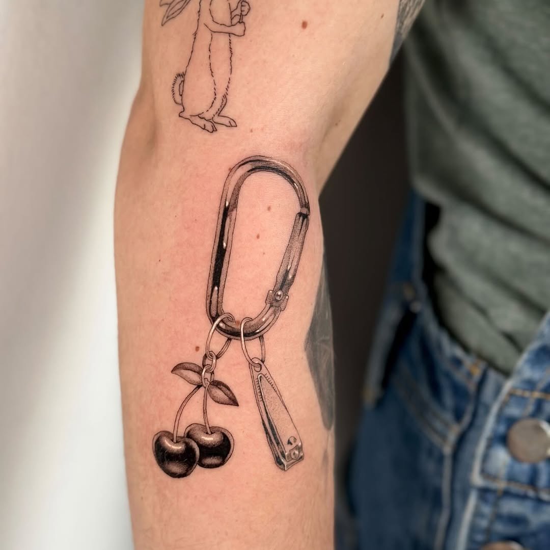 Tattoo by @tattoo.olive — illustrative, black_and_grey