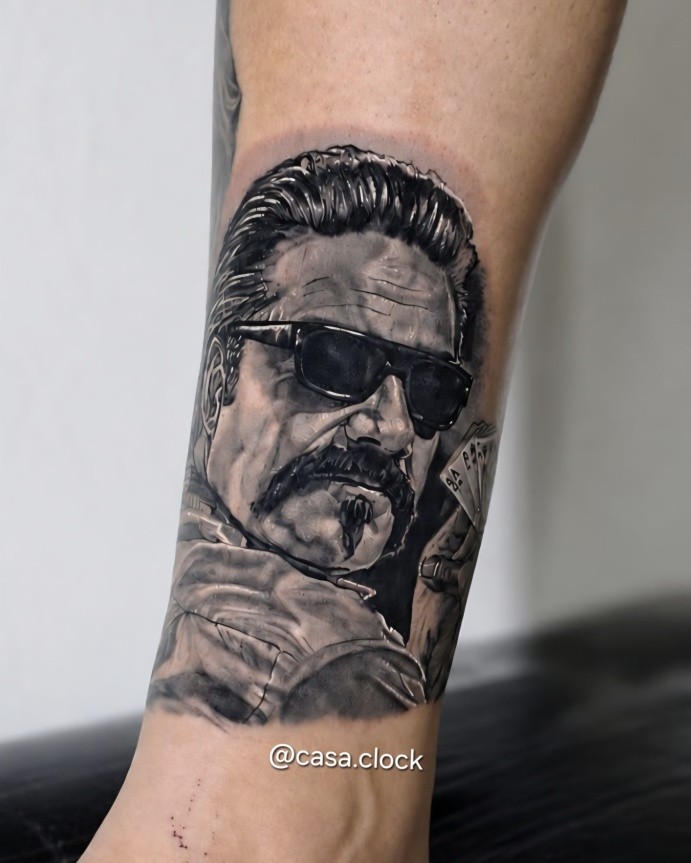 Tattoo by @casa.clock β realism, black_and_grey