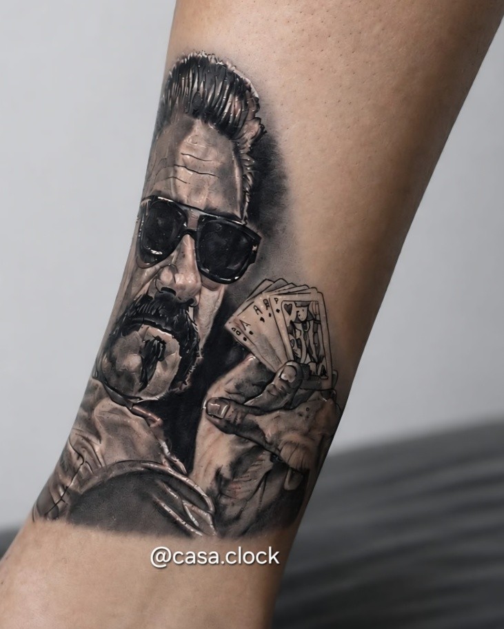 Tattoo by @casa.clock β realism, black_and_grey
