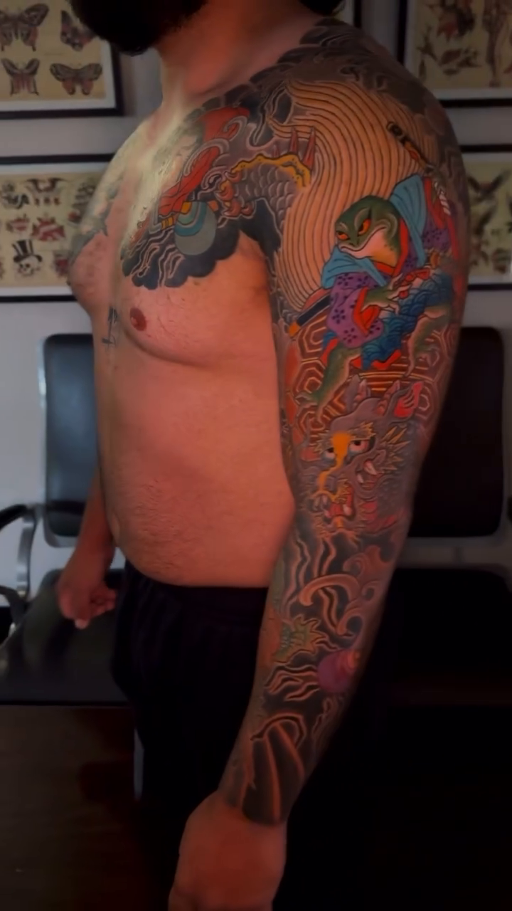 Tattoo by @tattoosbykenny โ japanese_irezumi