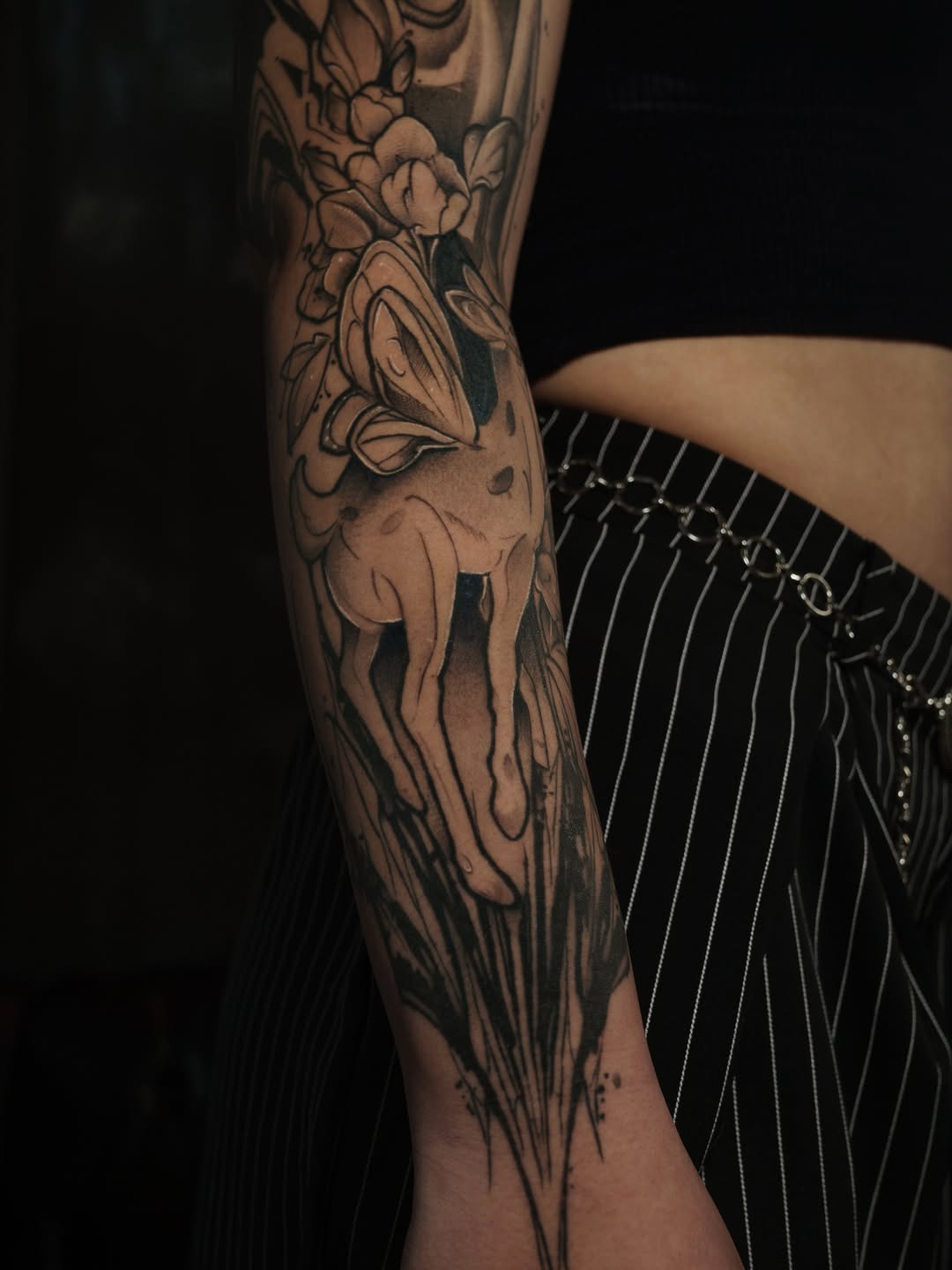 Tattoo by @key_artattoo — black_and_grey