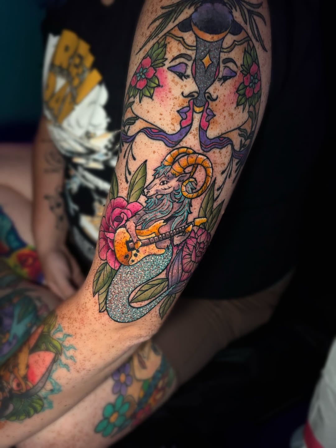 Tattoo by @thetattooedbunny — neo_traditional, realism
