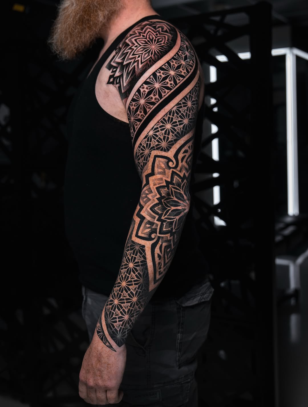 Tattoo by @ilyacascad — geometric, blackwork