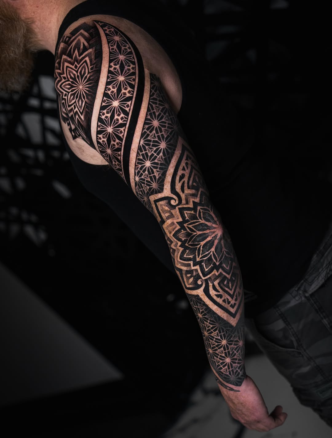 Tattoo by @ilyacascad — geometric, blackwork
