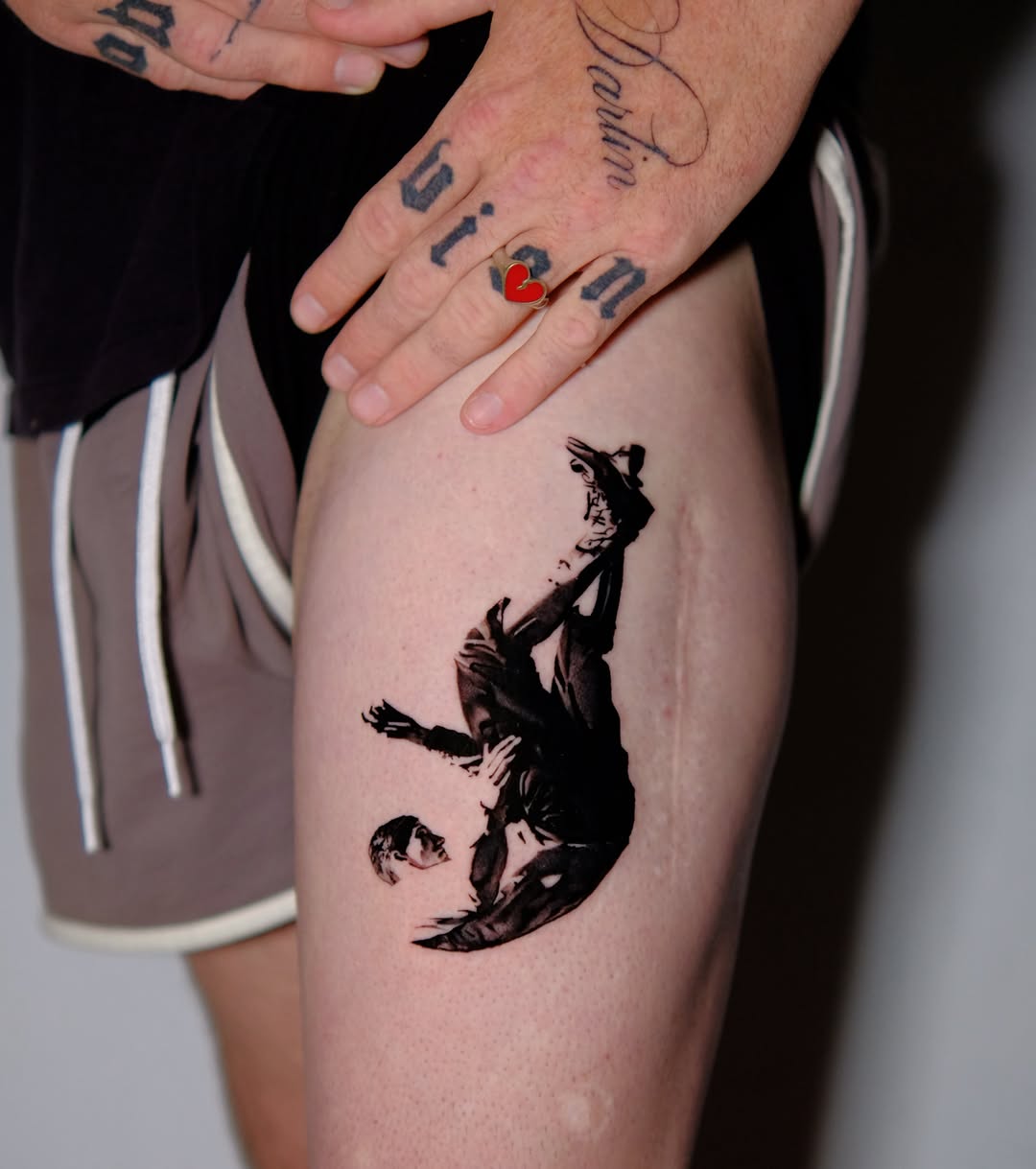 Tattoo by @maksim_patrick — black_and_grey