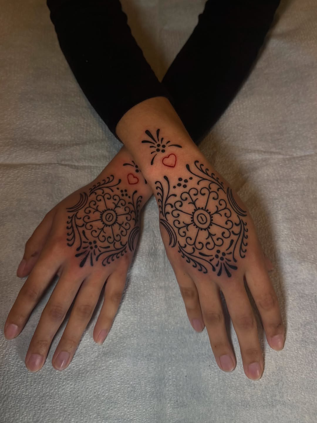 Tattoo by @dojatatt — illustrative, ornamental