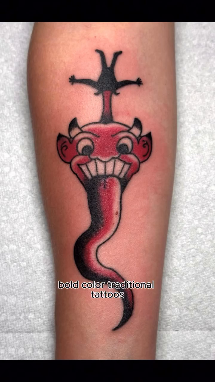 Tattoo by @thatguytattoos — american_traditional, illustrative