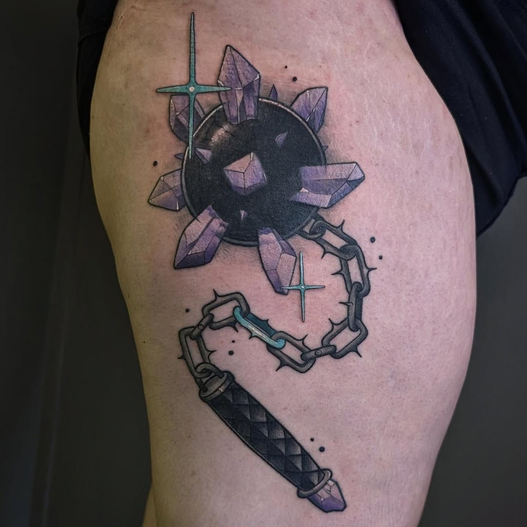 Tattoo by @spritesup โ new_school, illustrative