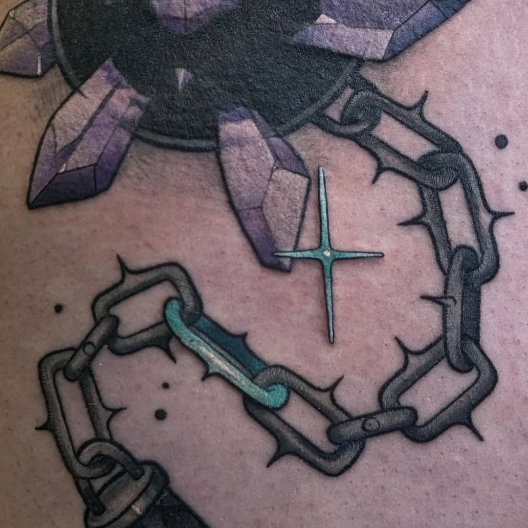 Tattoo by @spritesup โ black_and_grey, neo_traditional