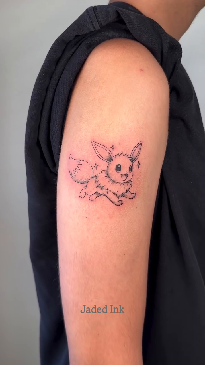 Tattoo by @jaded__ink β anime