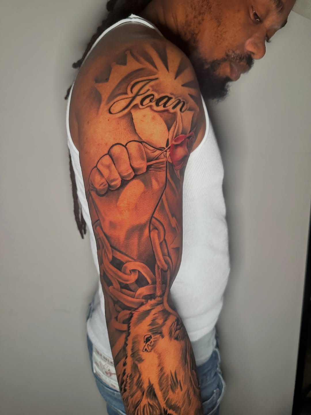 Tattoo by @mawlo1nk — realism, black_and_grey