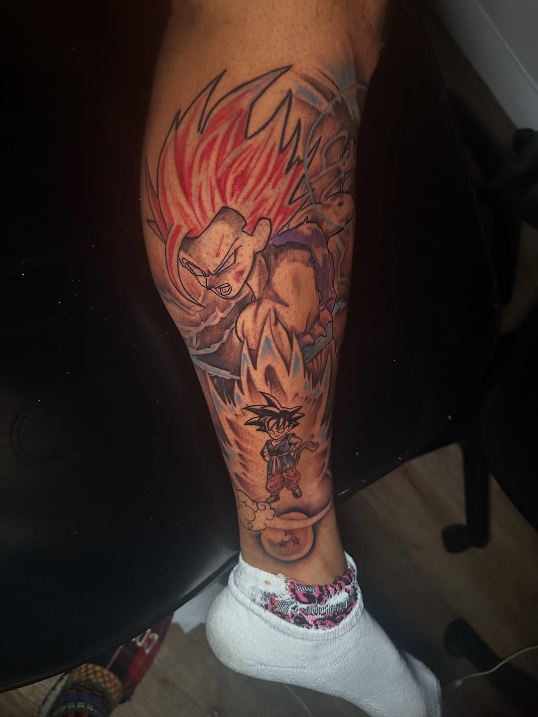 Tattoo by @mawlo1nk — anime