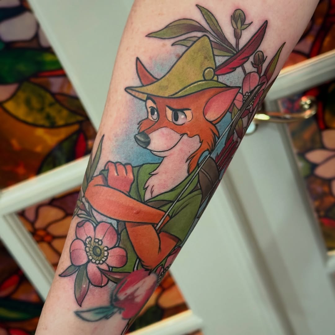 Tattoo by @aprilnicoletattoos โ anime