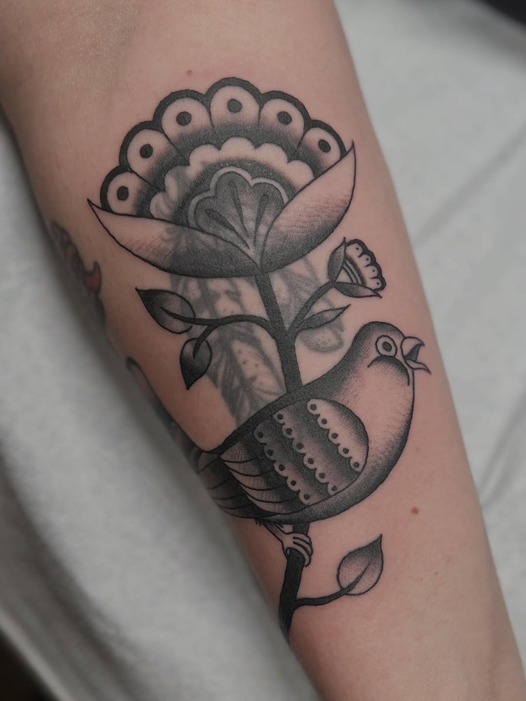 Tattoo by @david_tattselhoff — american_traditional, black_and_grey