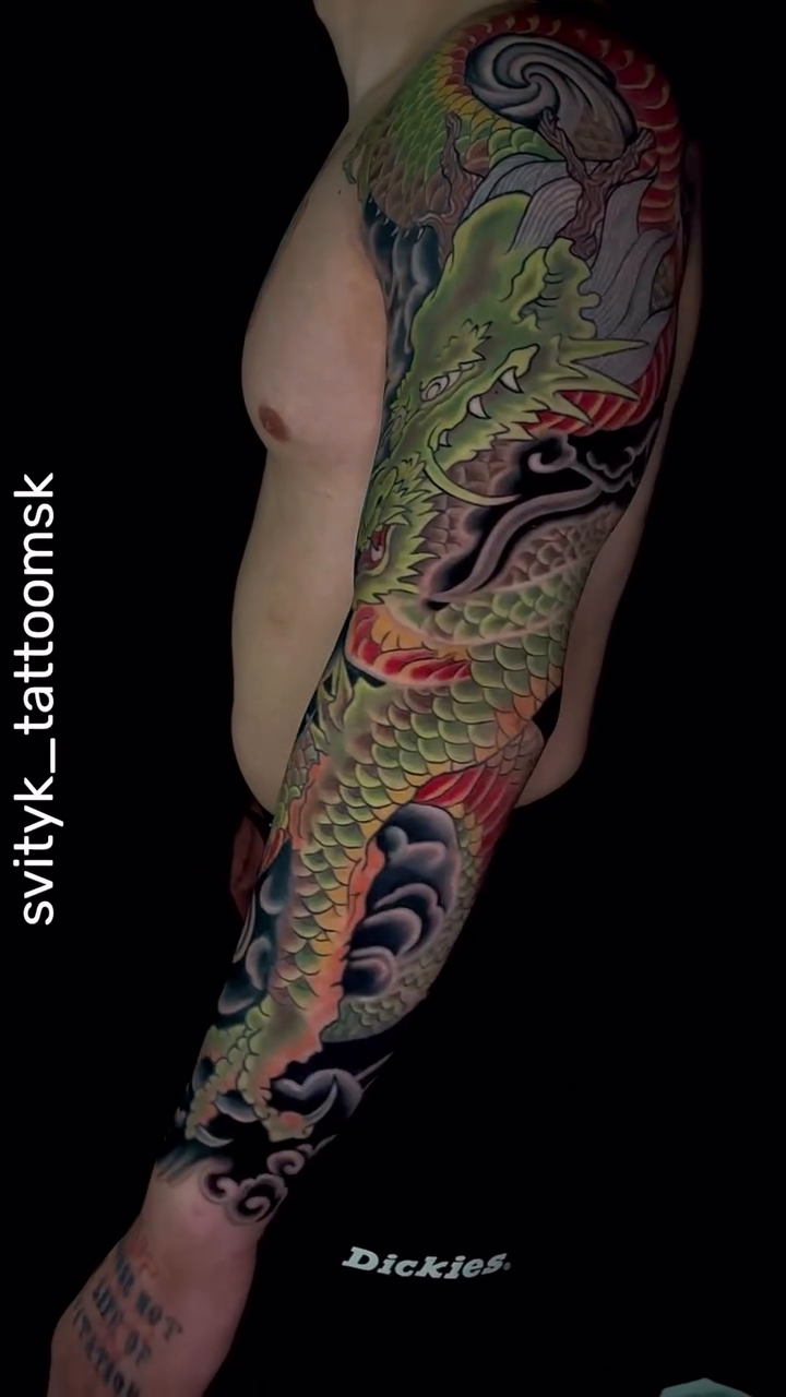 Tattoo by @svityk_tattoomsk — japanese_irezumi